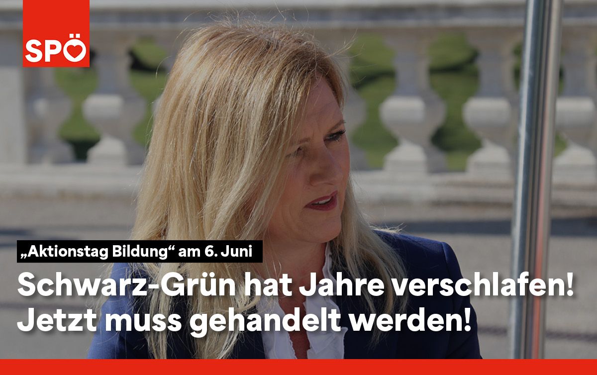 Aktionstag Bildung SPÖ Tanzler Schule Lehrer