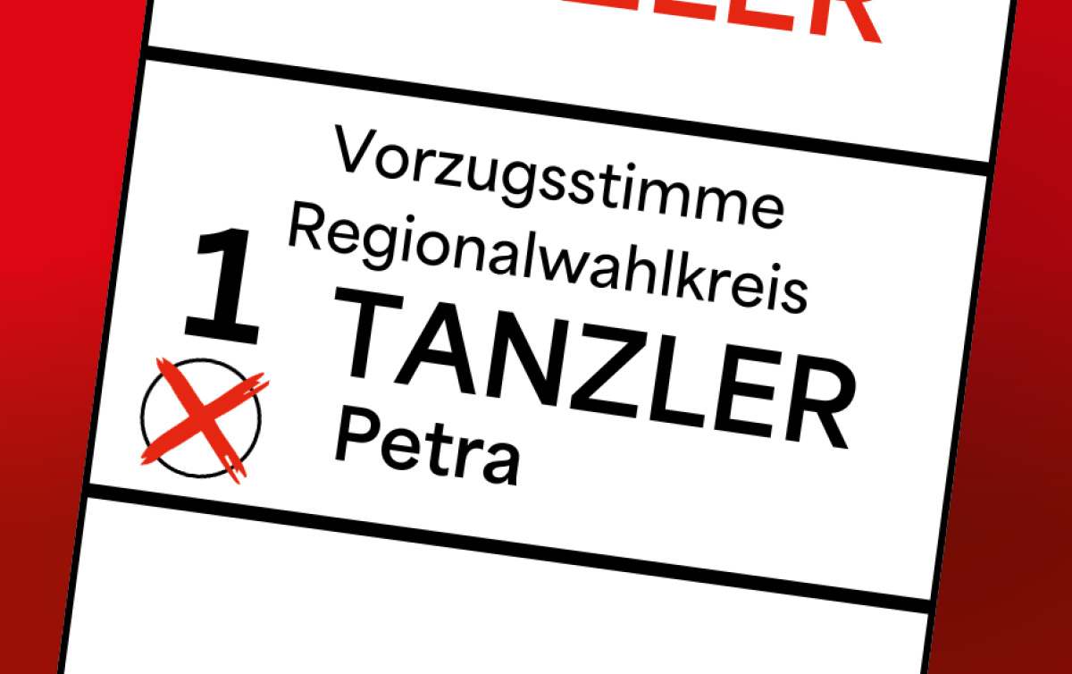 Vorzugsstimme Nationalrat 2024 SPÖ Petra Tanzler